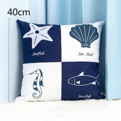 Deep Blue Ocean Pillows