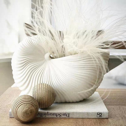 Conch Simple Vase Flower Modern TV Decoration Nordic Minimalist Style Home Decoration