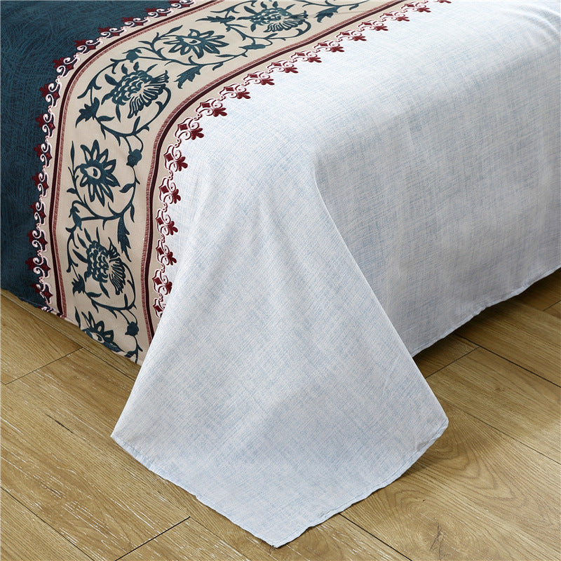 Mediterranean Simple Four-piece Quilt Cover Ethnic Style