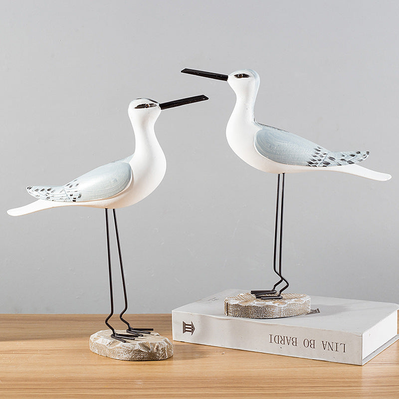 Mediterranean Ocean Style Seagull Seabird Decorative Ornament