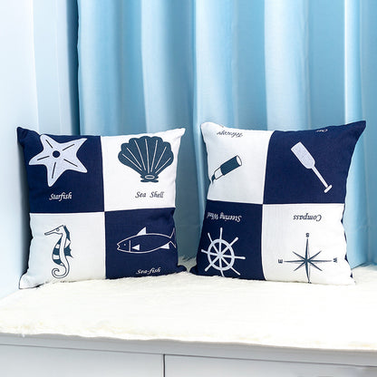 Deep Blue Ocean Pillows