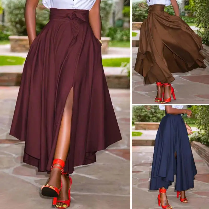 Irregular Long Skirt