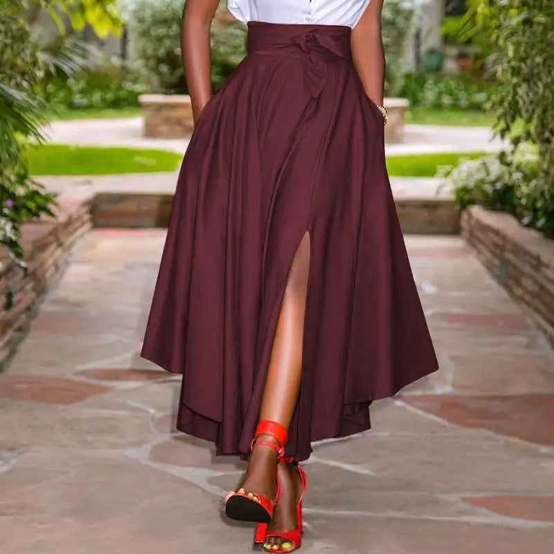 Irregular Long Skirt