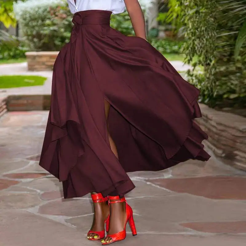 Irregular Long Skirt