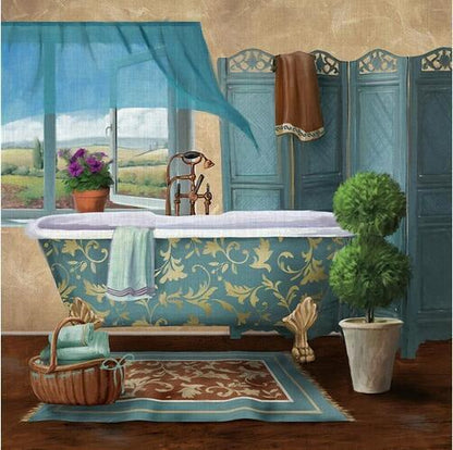 Retro Canvas Painting Mural Poster Wall