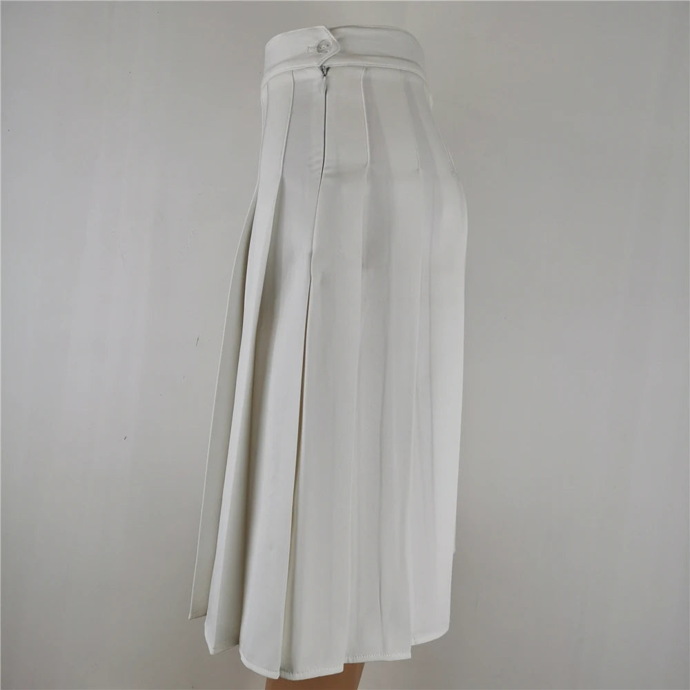 58cm Long Pleated Long Skirt