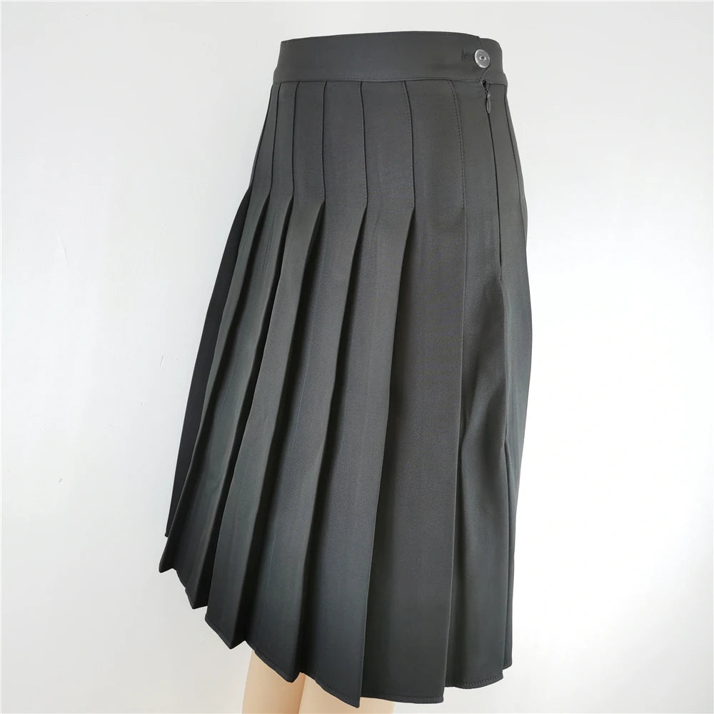 58cm Long Pleated Long Skirt