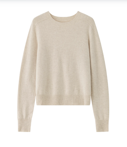 Pure Wool Seamless Knit Sweater