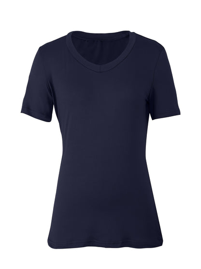 Women's V-neck Slim-fit Top T-Shirt